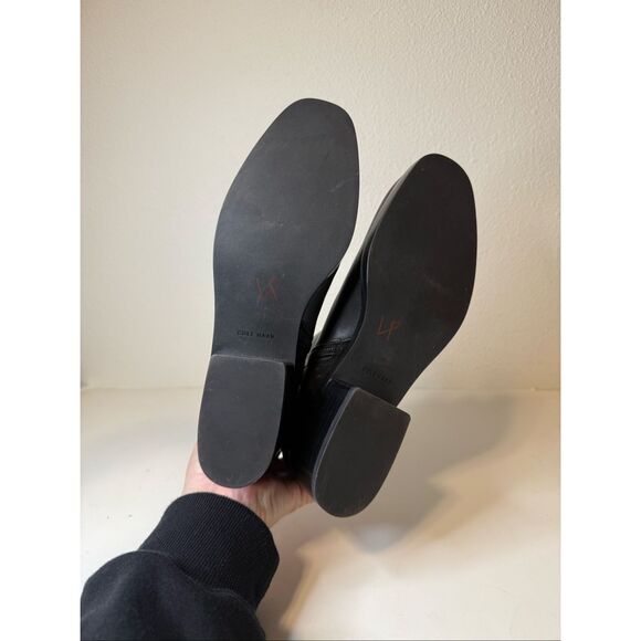 Cole Haan Grand.Os Signature Black Leather Ankle Boots Size 8.5 - Picture 6 of 9